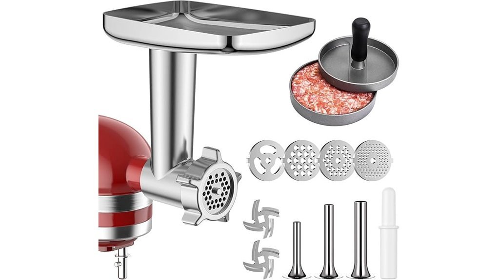 kitchenaid metal grinder attachment