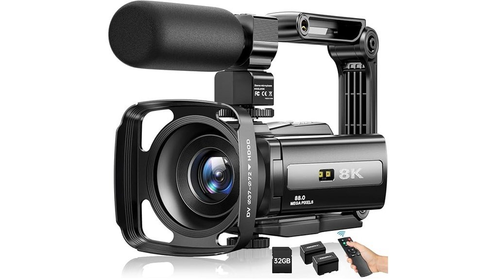 high resolution vlogging camera kit