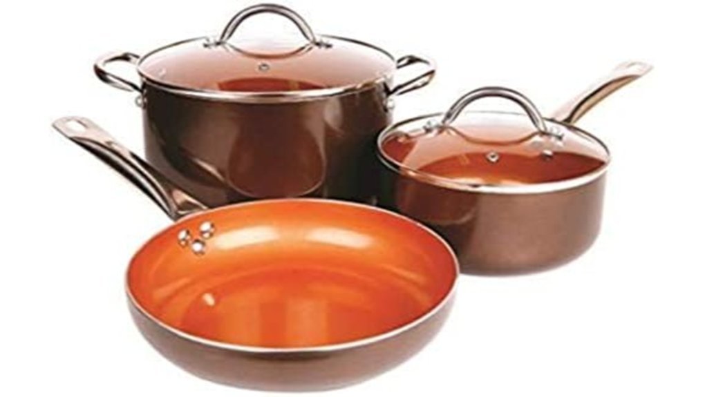 luxury non stick induction cookware