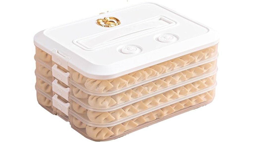 stackable airtight cookie container