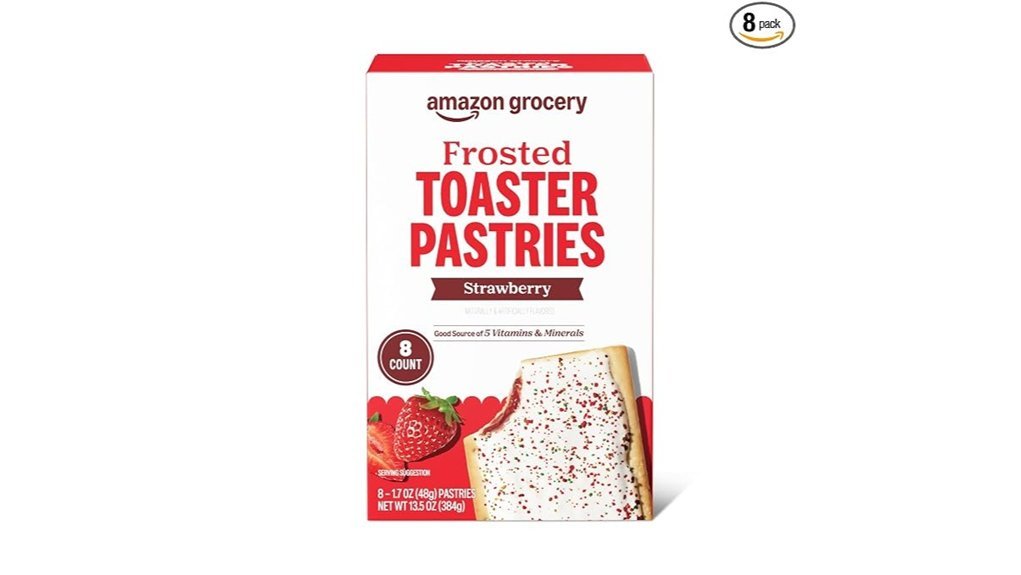 strawberry frosted toaster pastries