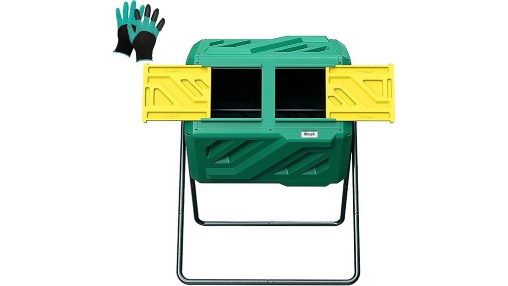 efficient composting solution tumbler
