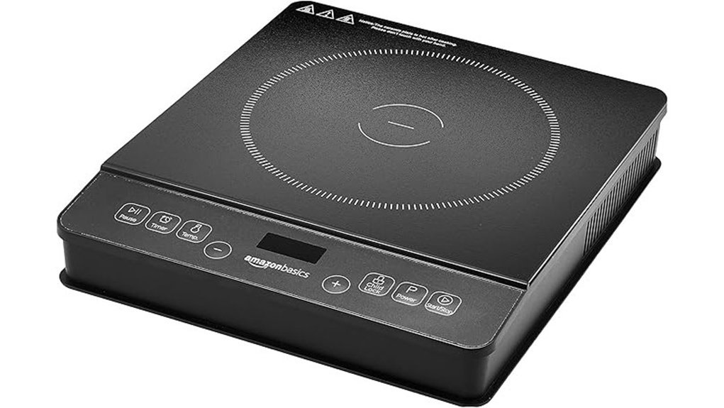 portable high power induction cooktop