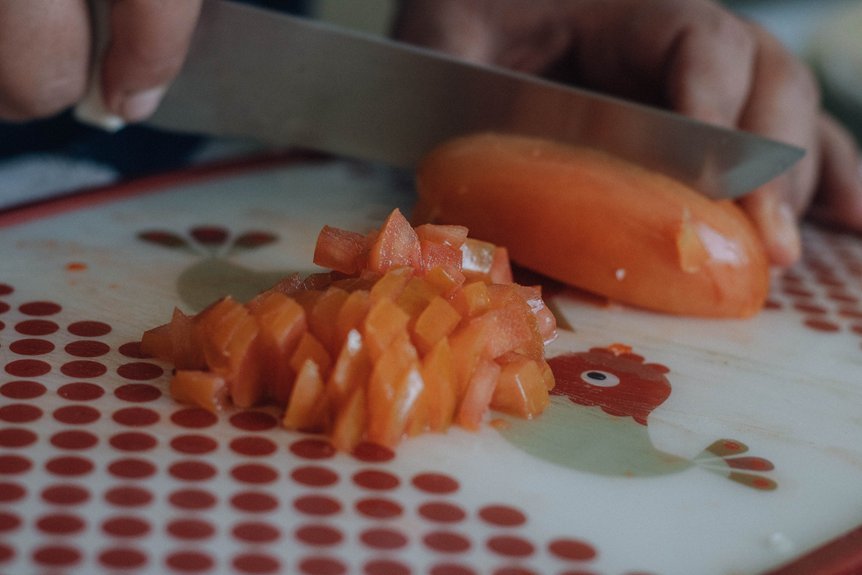 efficient mess free tomato preparation
