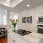 space saving kitchen island microwaves