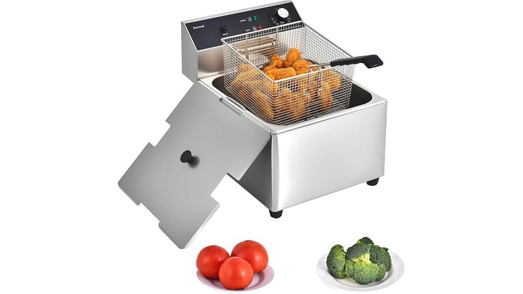 20qt stainless steel fryer