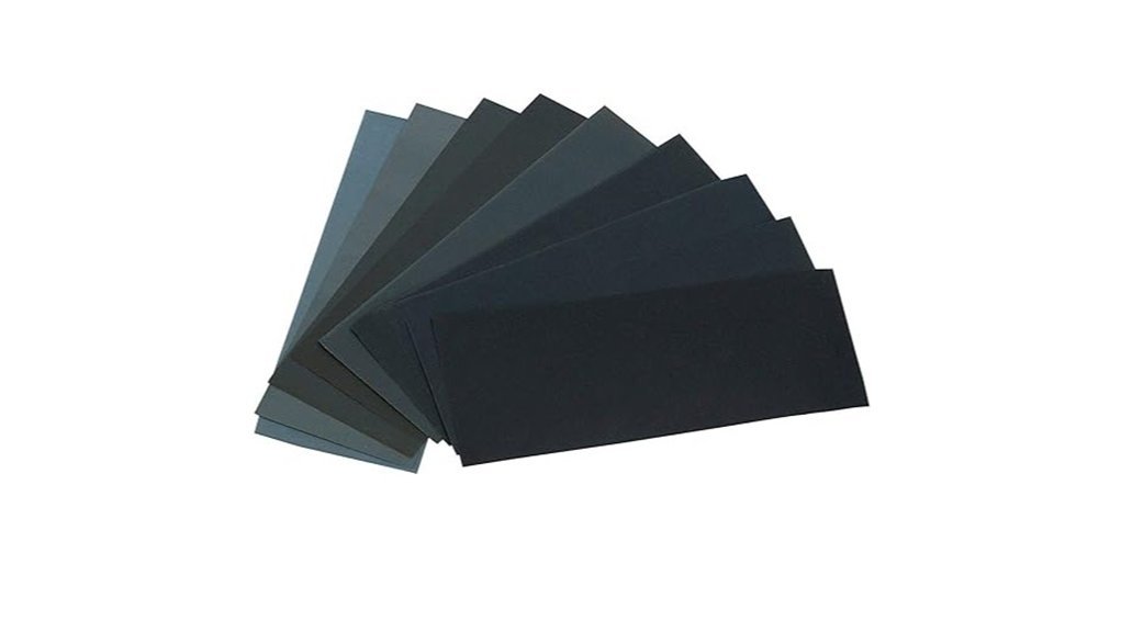 24pcs sandpaper grit variety