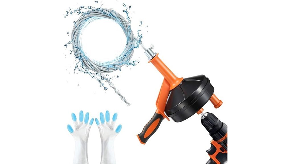 25ft drain auger tool