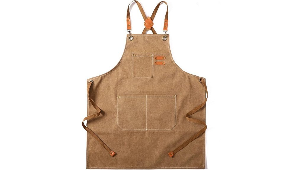 Best Crossback Aprons Home Cooks Swear By cotton chef apron pockets