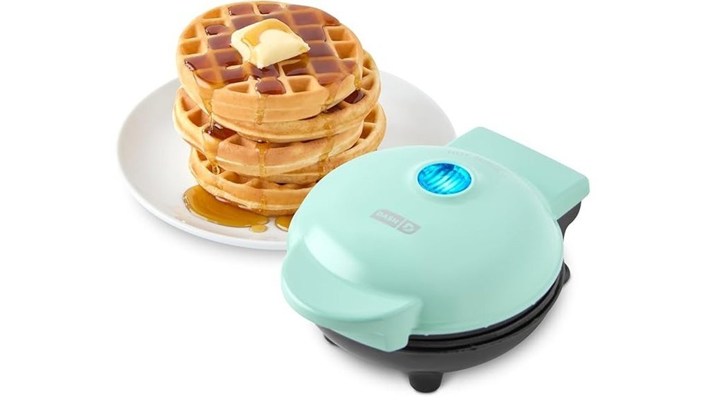 Best Small Kitchen Appliances That Make Cooking Easier compact aqua waffle maker