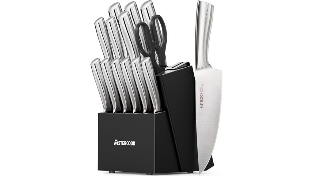 complete kitchen knife set