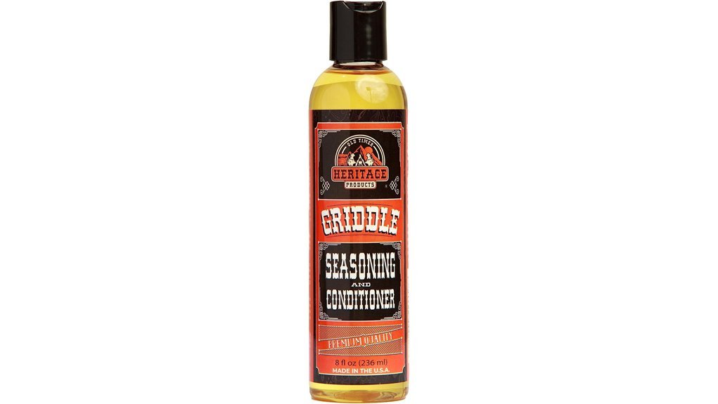 cast iron griddle oil