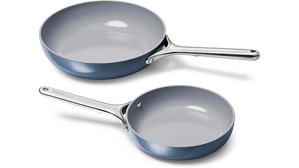 Caraway vs HexClad: Which Cookware Is Actually Worth It ceramic nonstick frying pan set