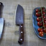 clean slicing tomato knives