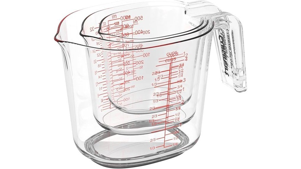 Best Glass Measuring Cups Every Kitchen Should Own clear nesting measuring cups