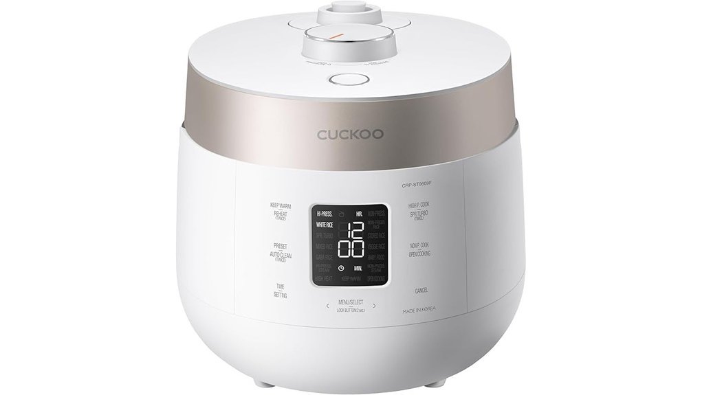 cuckoo twin pressure cooker