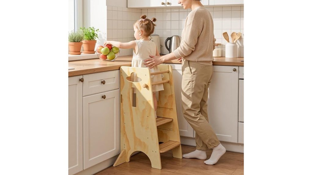 adjustable toddler kitchen stool