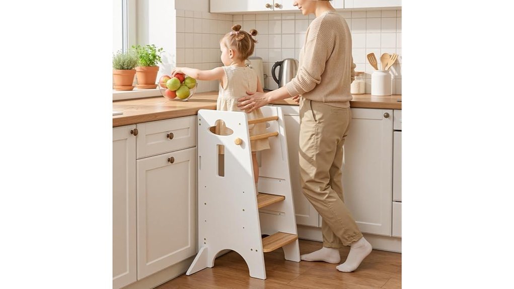 adjustable toddler kitchen stool