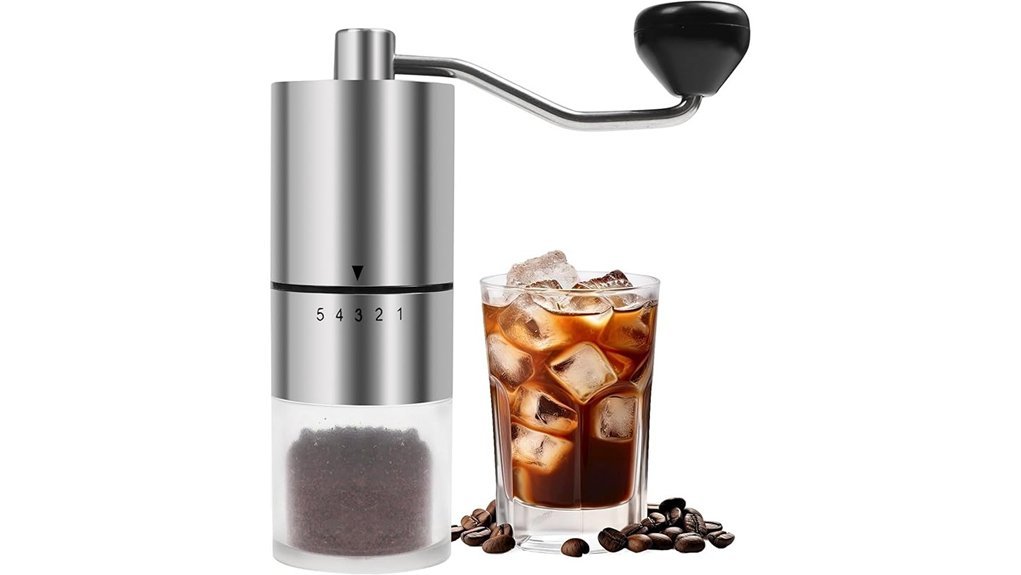 adjustable ceramic burr grinder