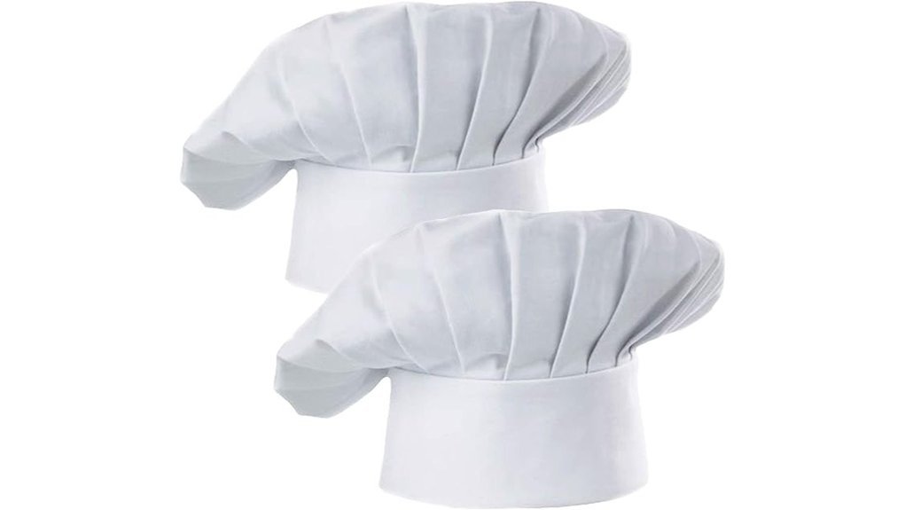 Best Chef Hats That Make You Look Like a Pro adjustable chef hats set