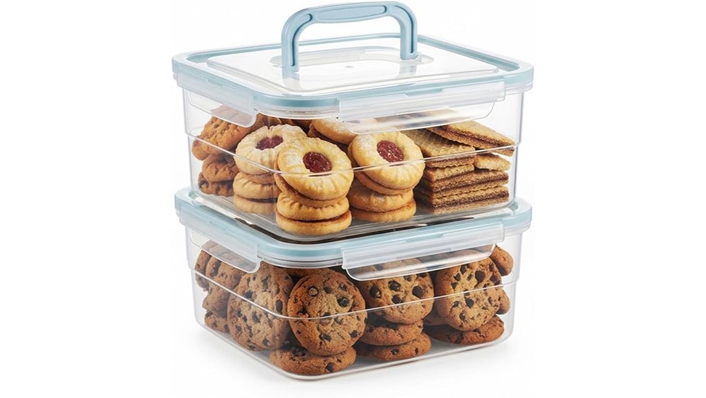 airtight cookie storage containers
