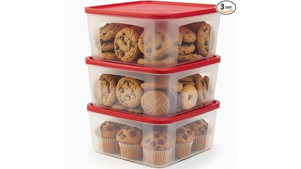 airtight cookie storage containers