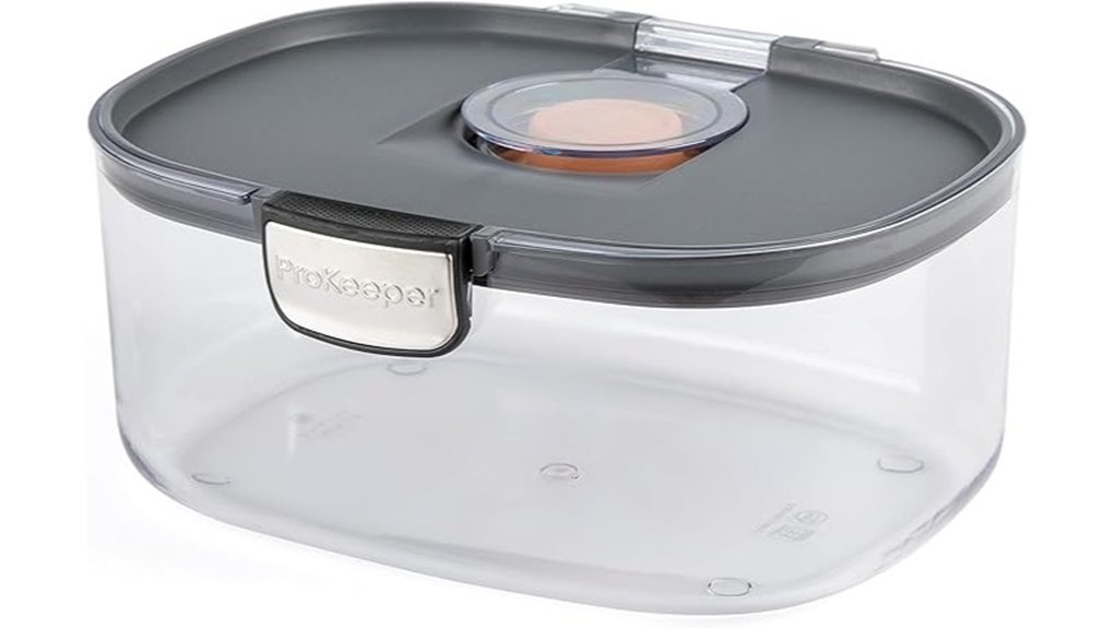 airtight food storage container