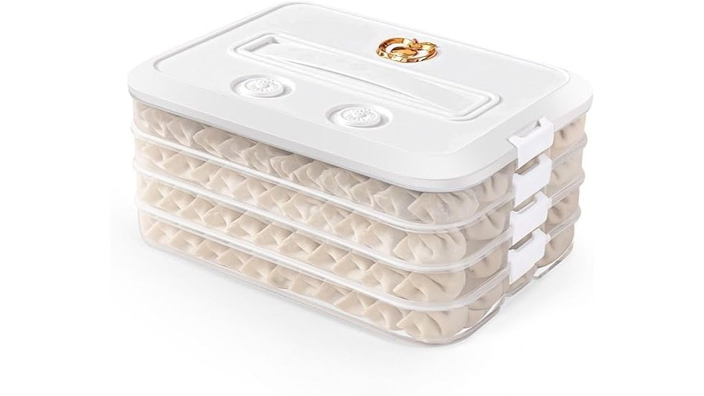 airtight stackable food storage