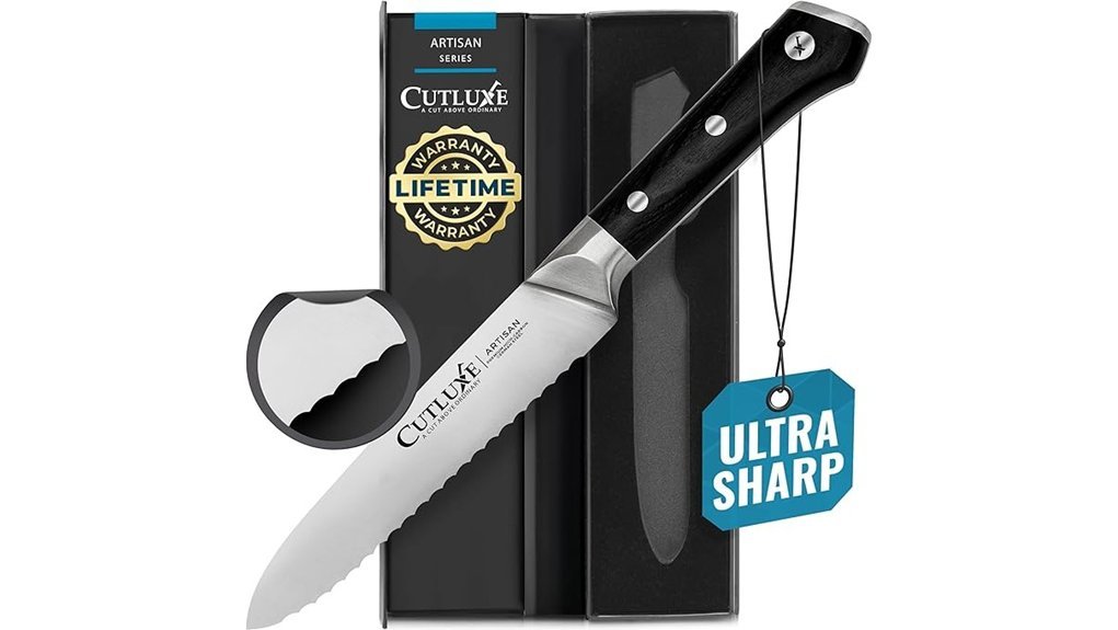 artisan serrated tomato knife