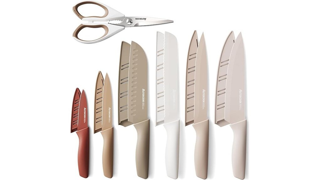 astercook stainless steel knives