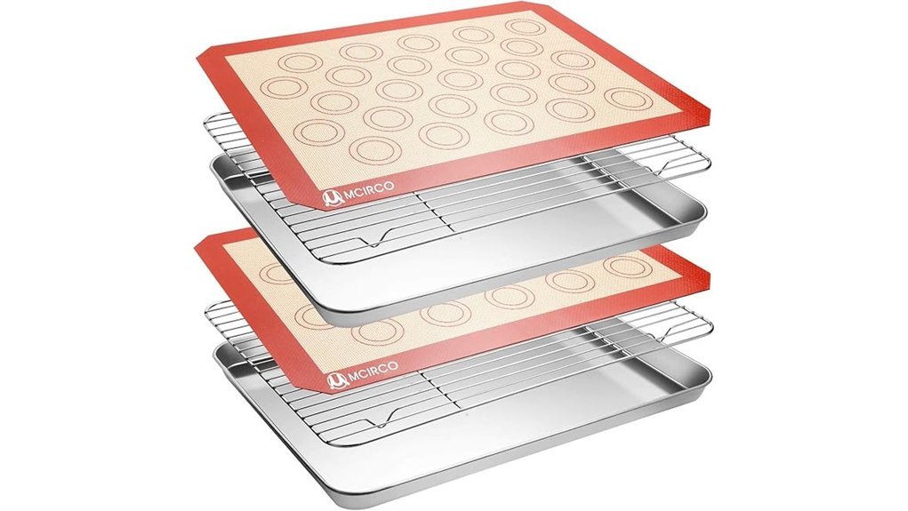 Best Baking Sheets for Macarons That Bake Perfectly baking sheet set included