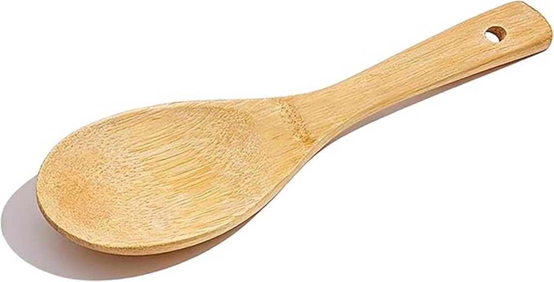 bamboo cooking utensil set
