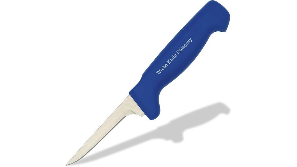 Best Skinning Knives Hunters Actually Rely On blue handle skinning knife
