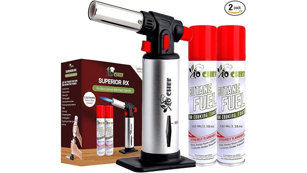 Best Kitchen Torches for Perfect Crème Brûlée at Home butane kitchen torch safety