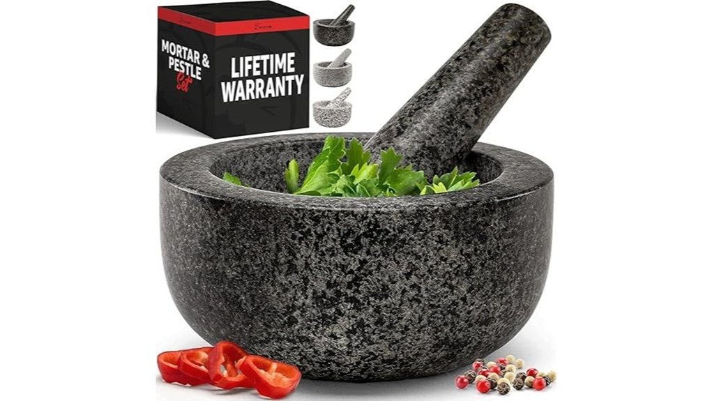 granite mortar and pestle
