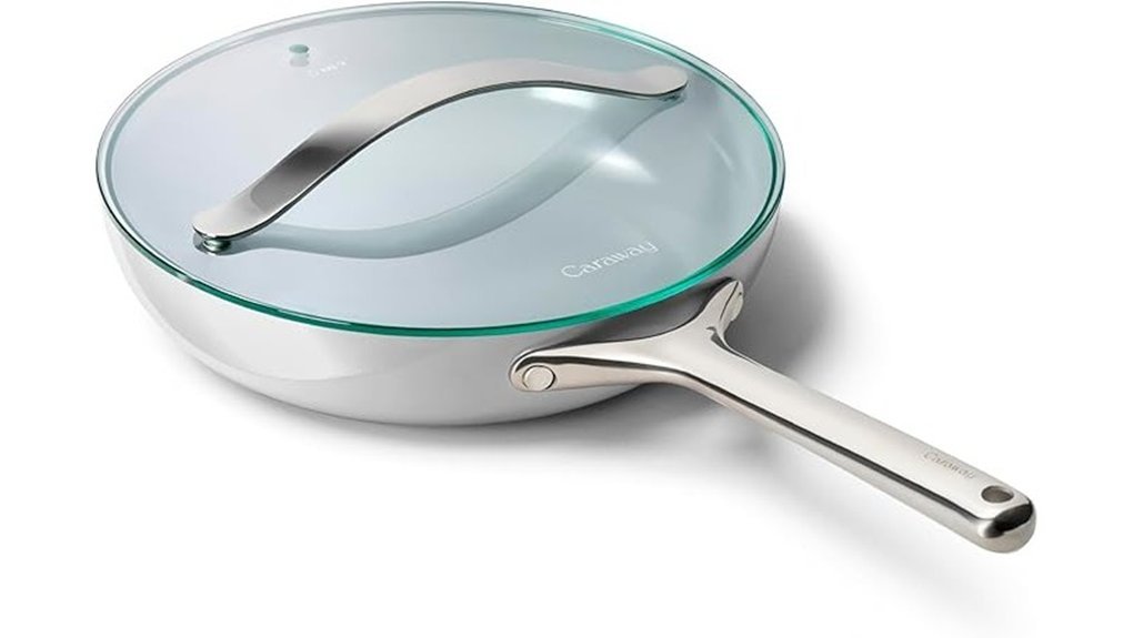 Caraway vs HexClad: Which Cookware Is Actually Worth It gray ceramic frying pan