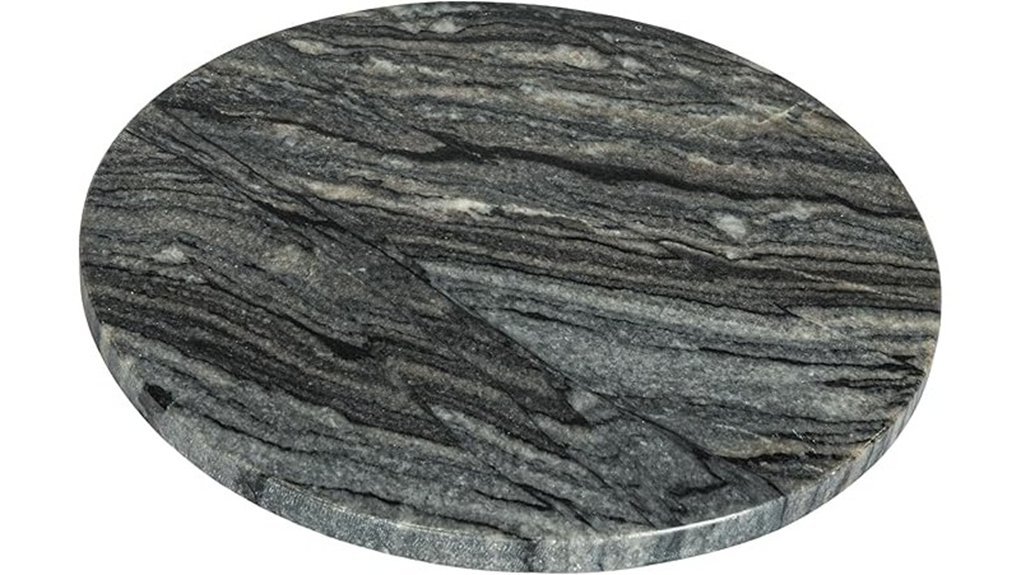 Best Marble Cutting Boards That Elevate Every Kitchen grey round marble board