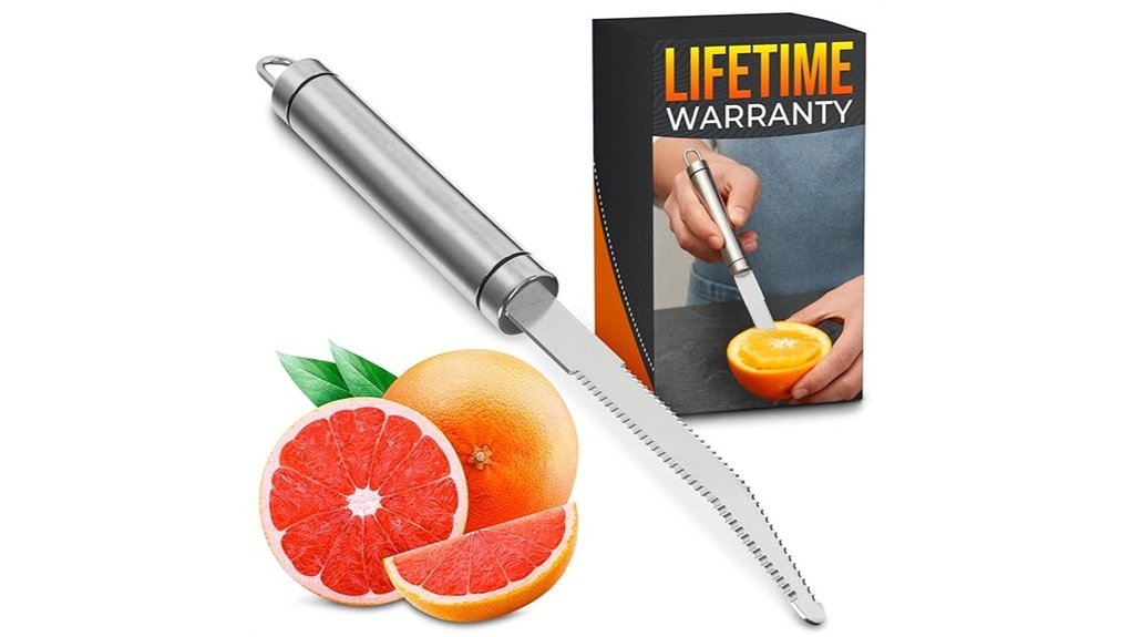 Best Grapefruit Knives for Clean, Mess-Free Slices double bladed citrus knife