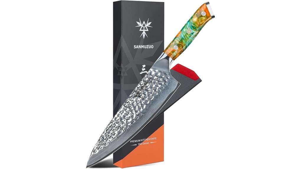 Xinzuo Knife Review: Are These Blades Worth It damascus steel chef knife