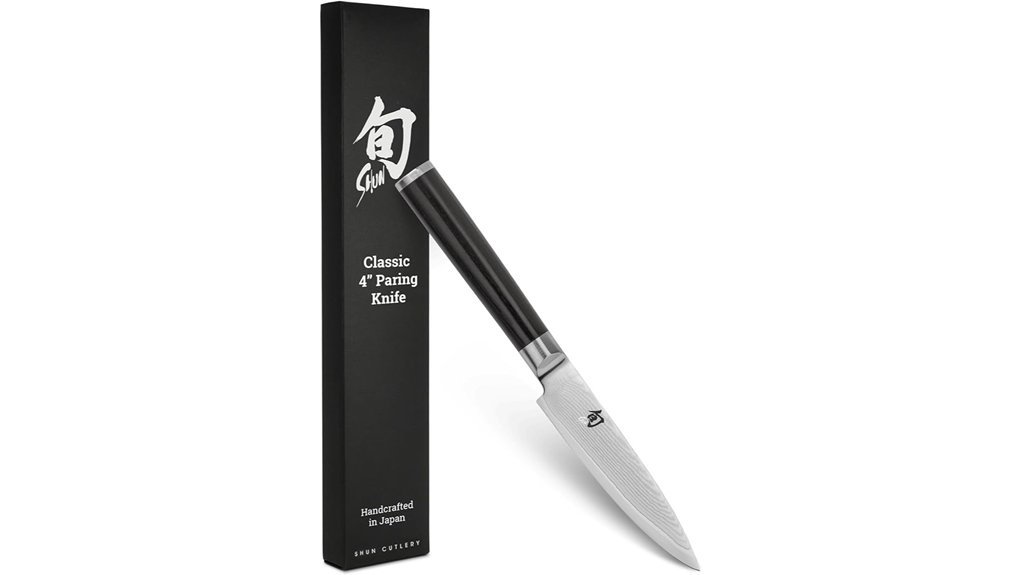 damascus steel paring knife