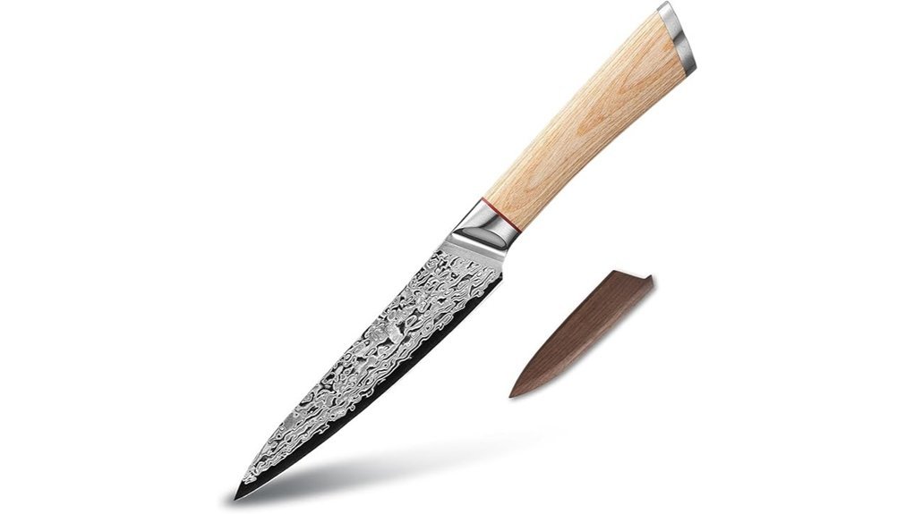 Xinzuo Knife Review: Are These Blades Worth It damascus vg10 utility knife