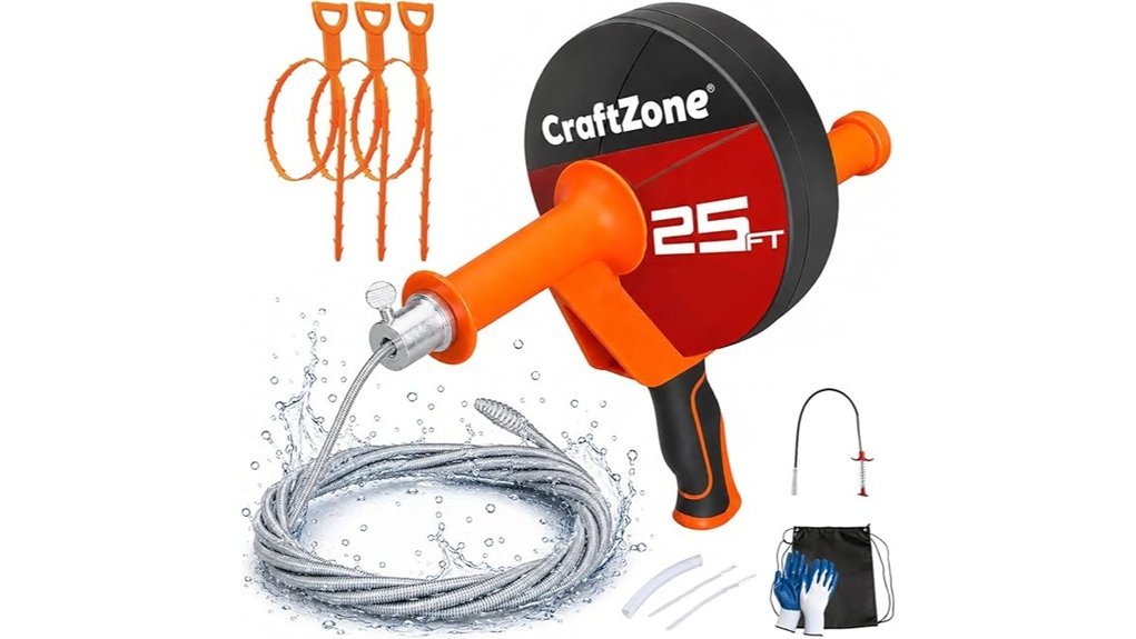 drain cleaning tool kit