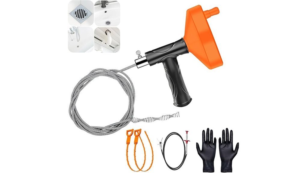 drain cleaning tool kit