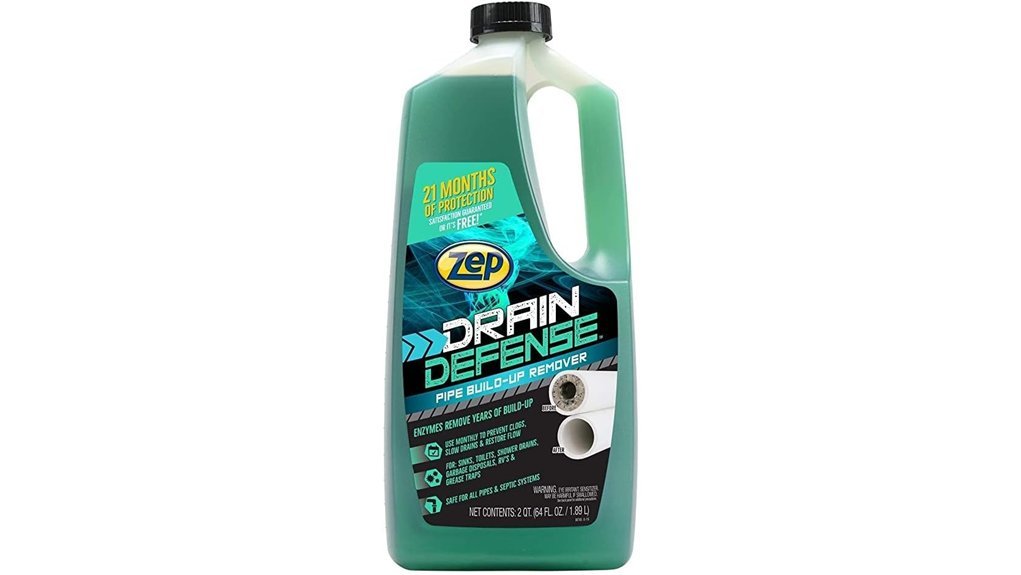 drain build up remover solution