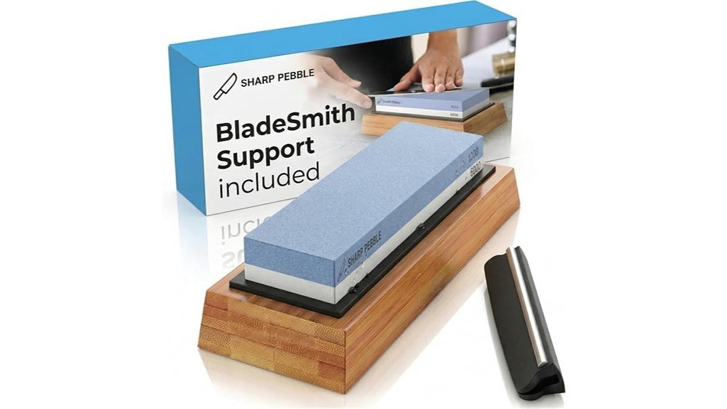 The Best Sharpening Angle for Kitchen Knives, Explained dual grit knife sharpener