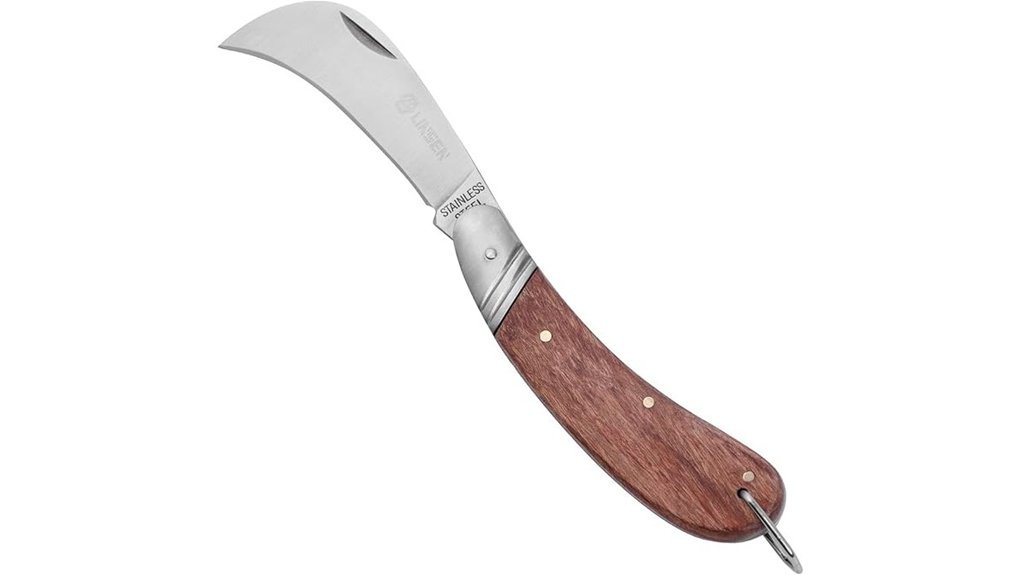 dual purpose pruning knife