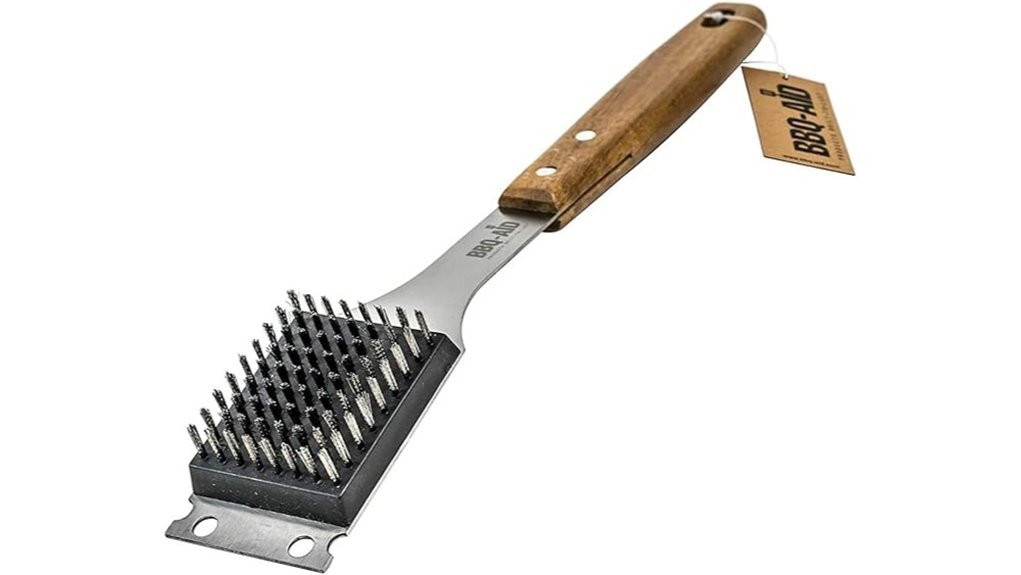 durable grill brush scraper
