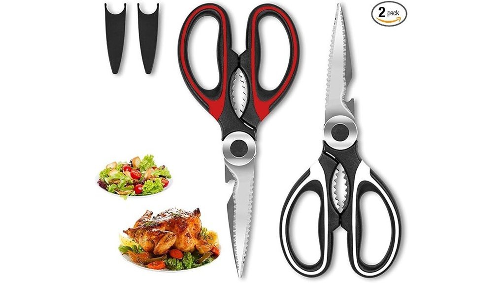 durable kitchen scissors set