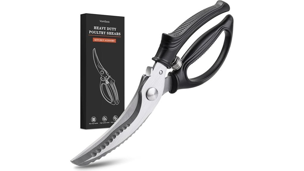 durable poultry shears lock