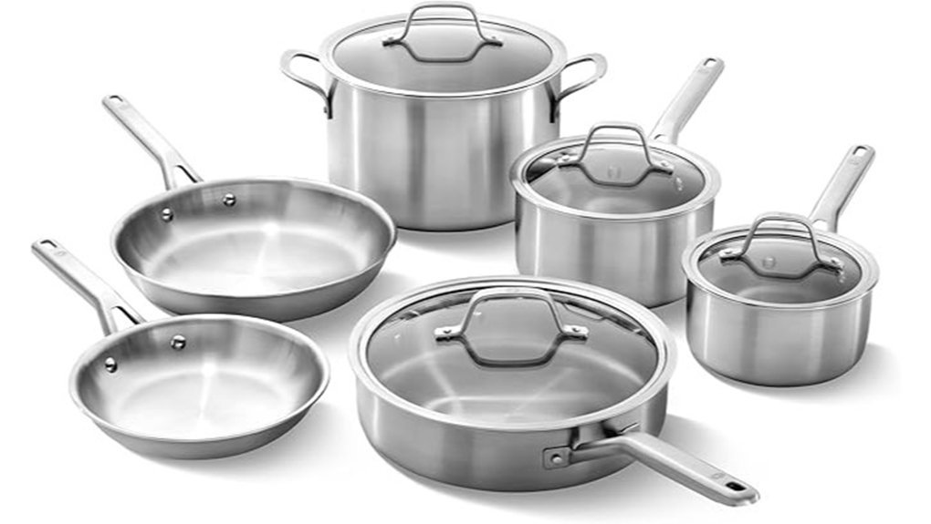 durable stainless steel cookware